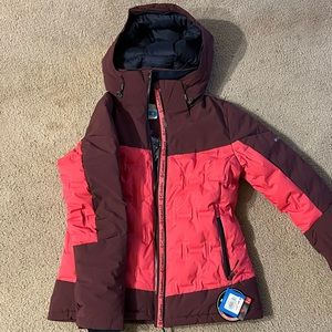 Womens Columbia “Wild Card” down ski jacket